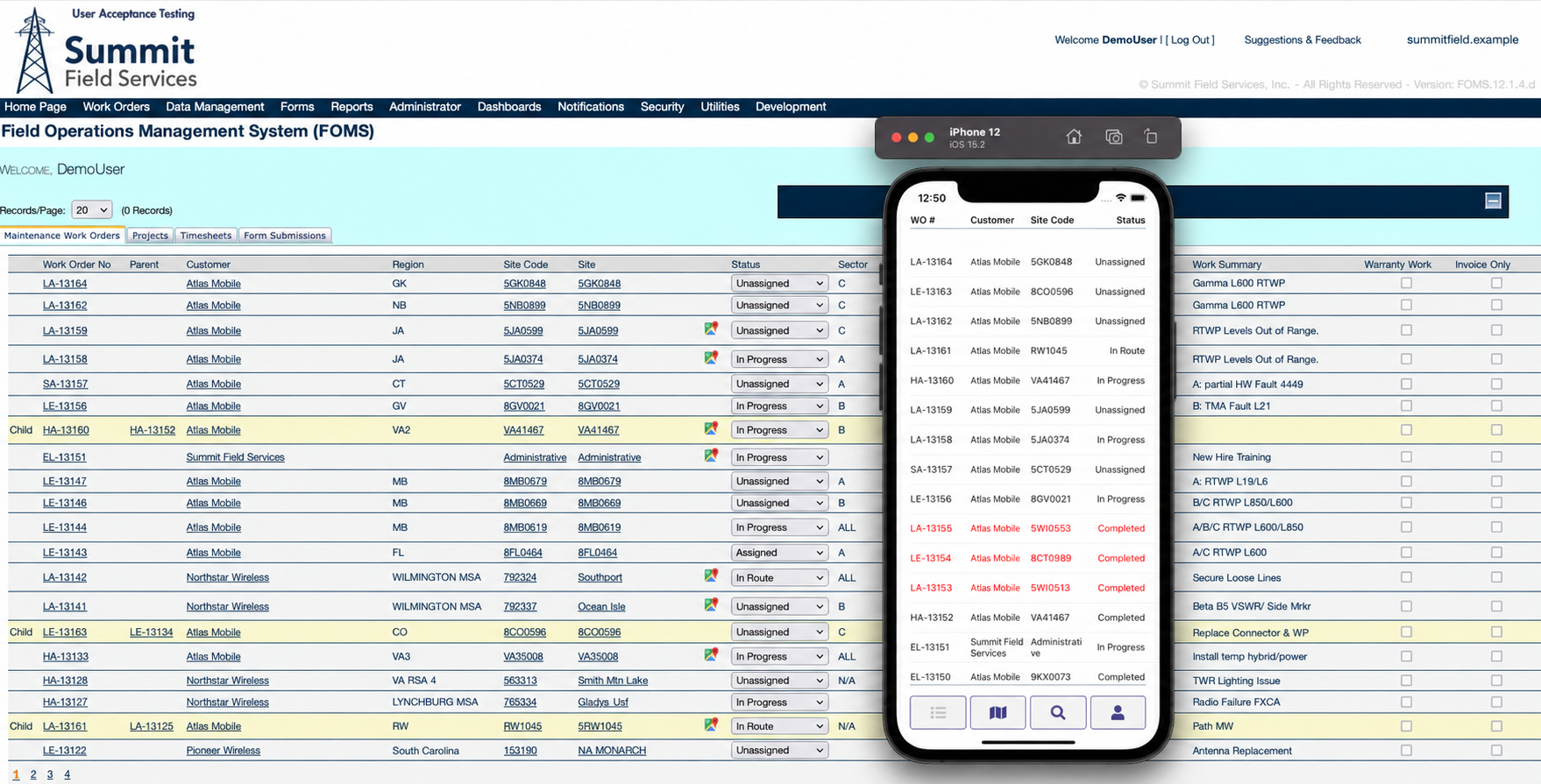 Legacy software modernization with web and mobile access